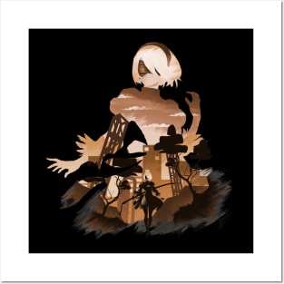 2B Posters and Art